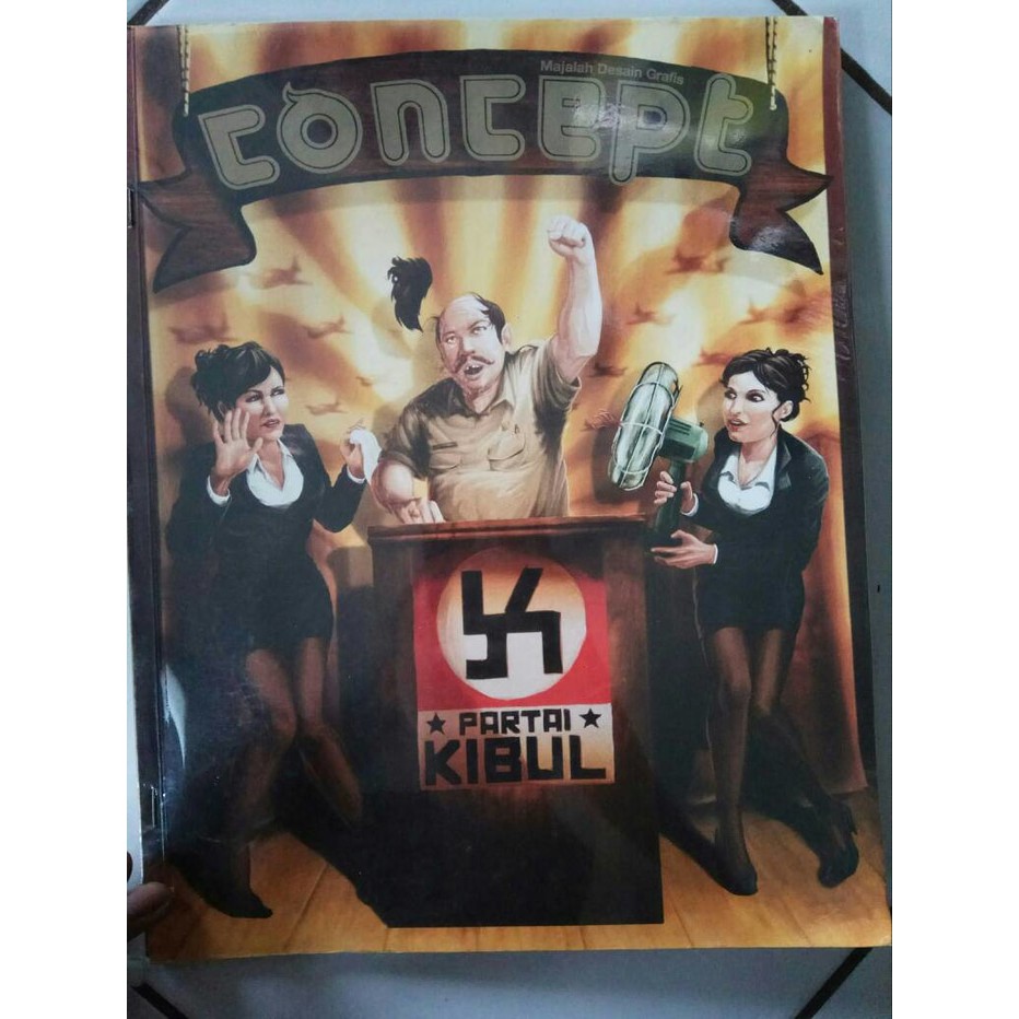 

majalah desain / design grafis concept