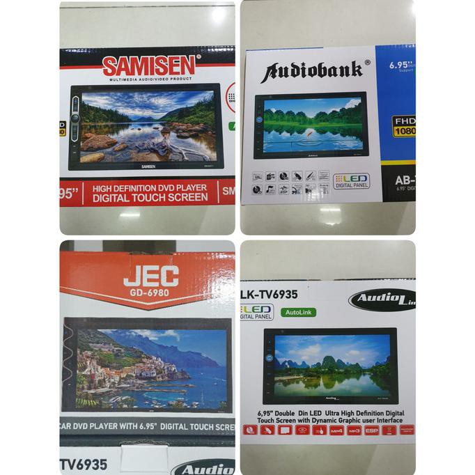 READY TV double din mobil JEC MRZ THUMP VARITY