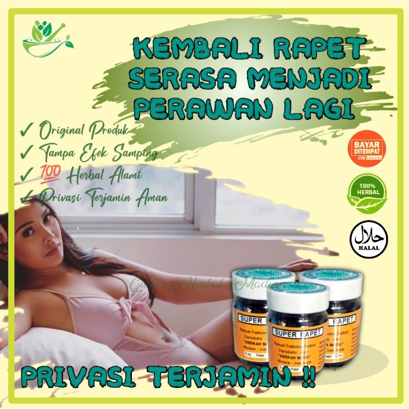 Pil Jamu Galian Rapet Madura Perapat Miss V Perawatan Kewanitaan Mengencangkan Otot Vagina Ramuan He