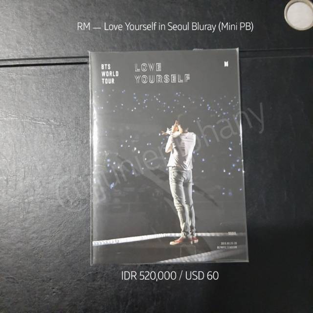 BTS RM Love Yourself in Seoul DVD Bluray Mini Photobook