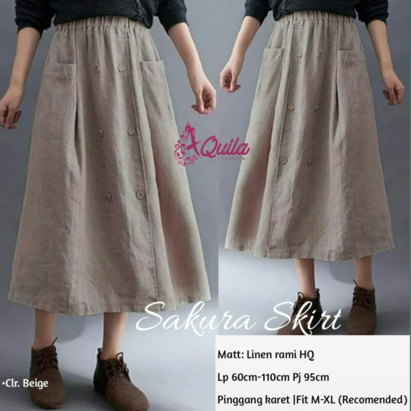 SAKURA SKIRT BY AQUILA