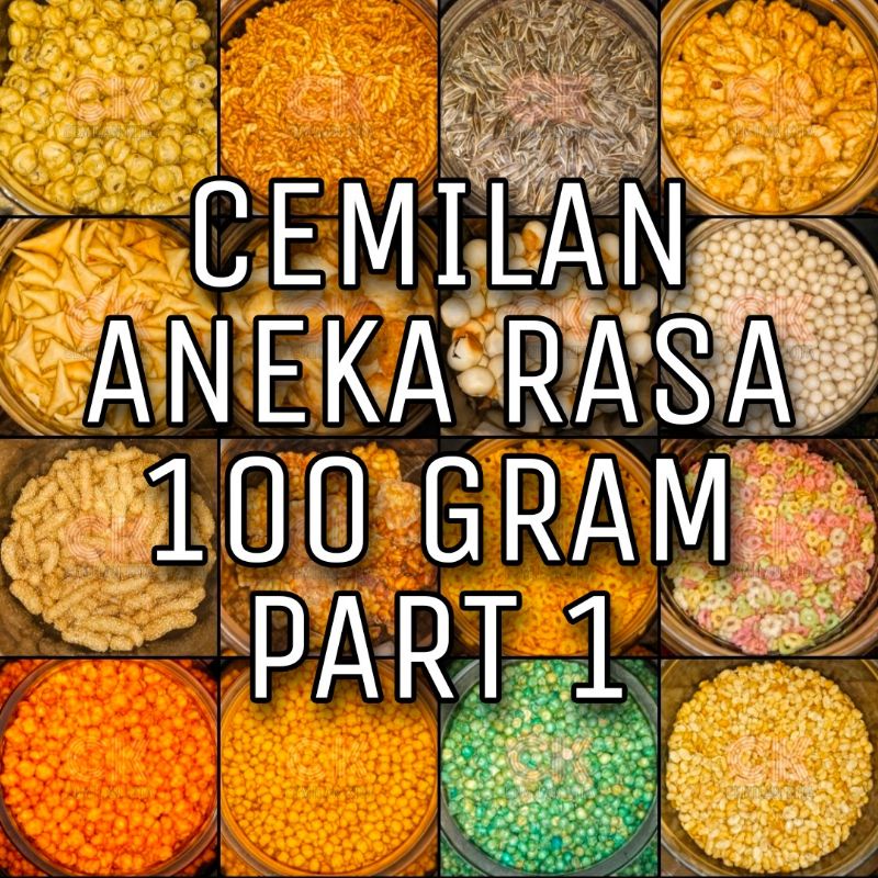 

Cemilan Aneka Rasa 100 Gram Part 1