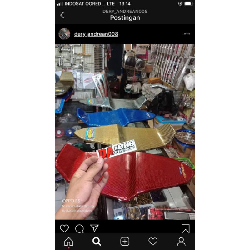 Jok ninja rr new jok selim jok sambung ninja rr new