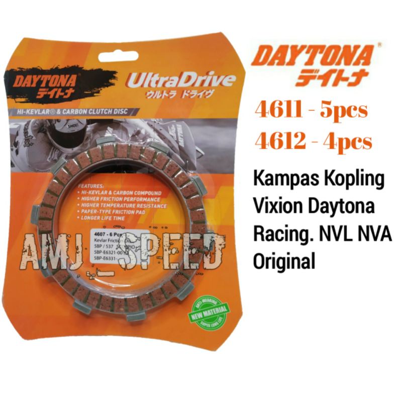 Kampas Kopling Vixion Daytona Racing NVL NVA Original