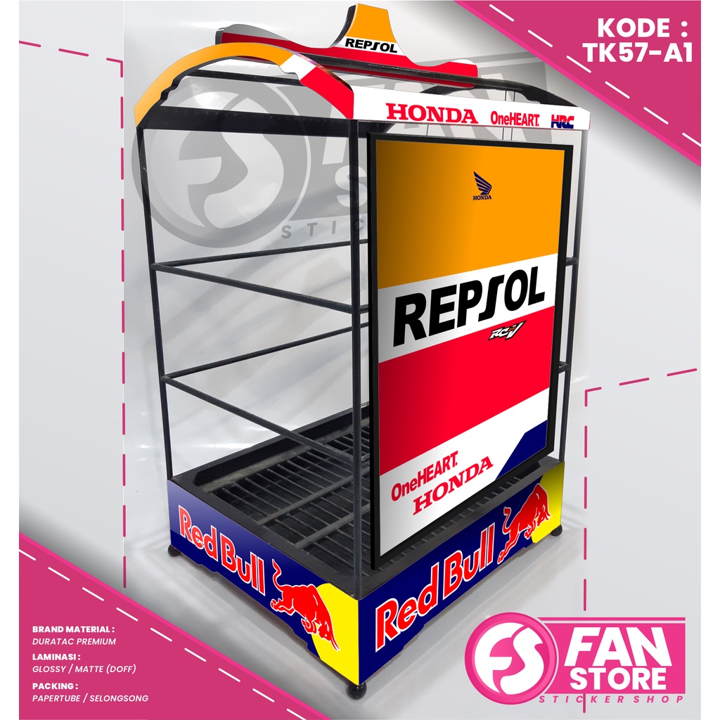 Stiker Decal SANGKAR KOTAK Custom - Decal Kandang Burung Oriq Jaya,Bnr - Sticker Sangkar Kotak