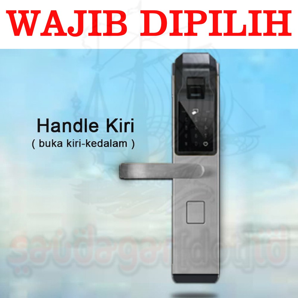 DIGITAL DOOR LOCK - SIDIK JARI - KUNCI PINTU DIGITAL - FINGER PRINT