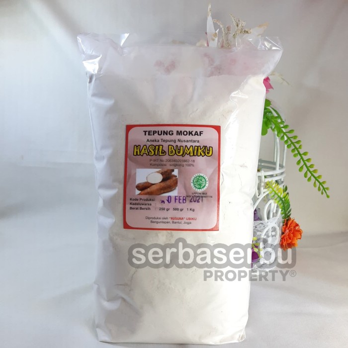 

SALE Tepung Mokaf Kemasan 1 Kg (Sudah Dinkes PIRT & LPPOM MUI)