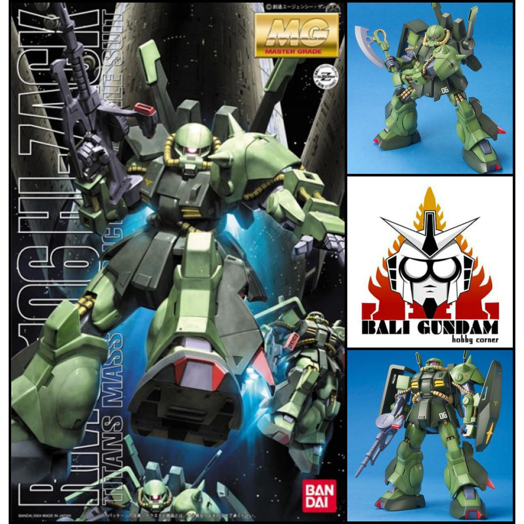MG 1/100 RMS-106 HI-ZACK HI ZACK Bali Gundam Hobby Corner Bandai Original
