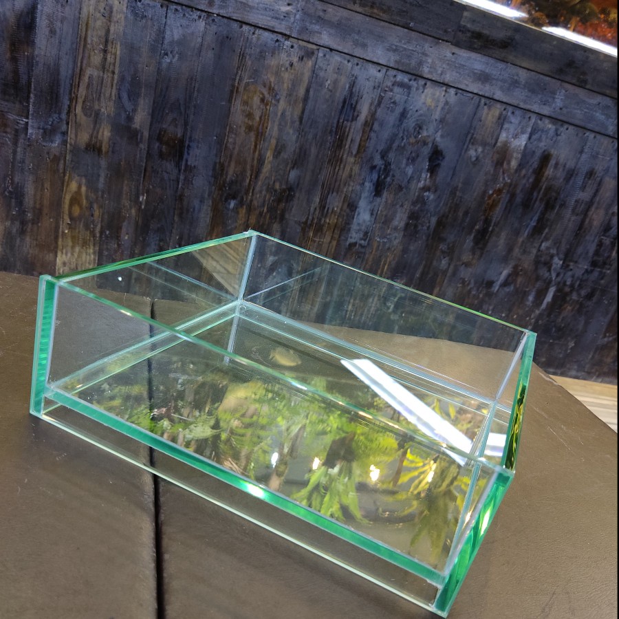 shallow tank aquarium 30x30x10 cm 7mm