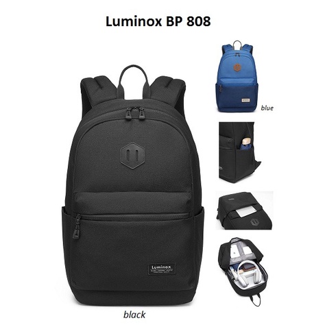TAS RANSEL LAPTOP PRIA CASUAL LUMINOX BP808 ORIGINAL