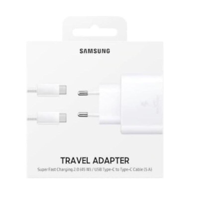 Charger Samsung Travel Adaptor 25 W Fast Cable Type C To Type C