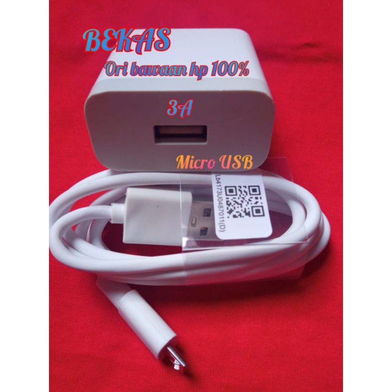 Charger Xiaomi Mi8 SE Fast Charging 3Ampere micro USB