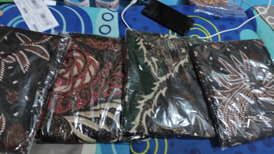 Gamis Batik Jumbo Sriwedari Maxi Bumil/busui Katun Sogan Allsize & Jumbo