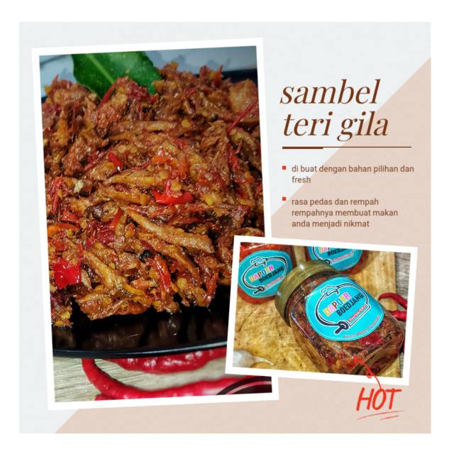 

Sambel teri gila by dapoer boedjang