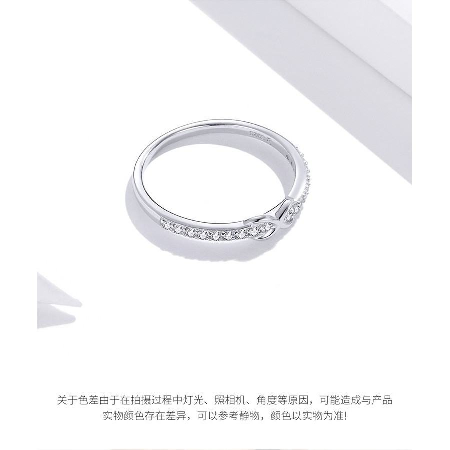 Pandora Cincin 925 Silver Desain Infinite Love Gaya Korea Dengan Kotak Untuk Wanita