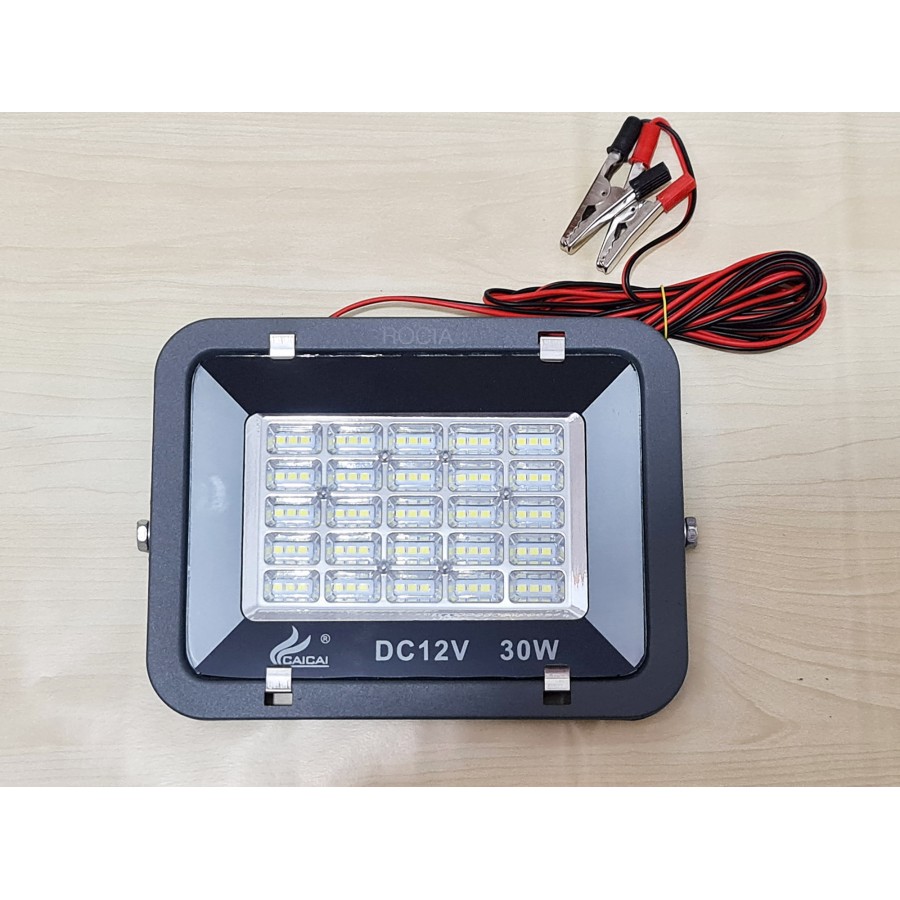 CAICAI 12v DC 30 watt 75 led SMD Floodled TIPIS