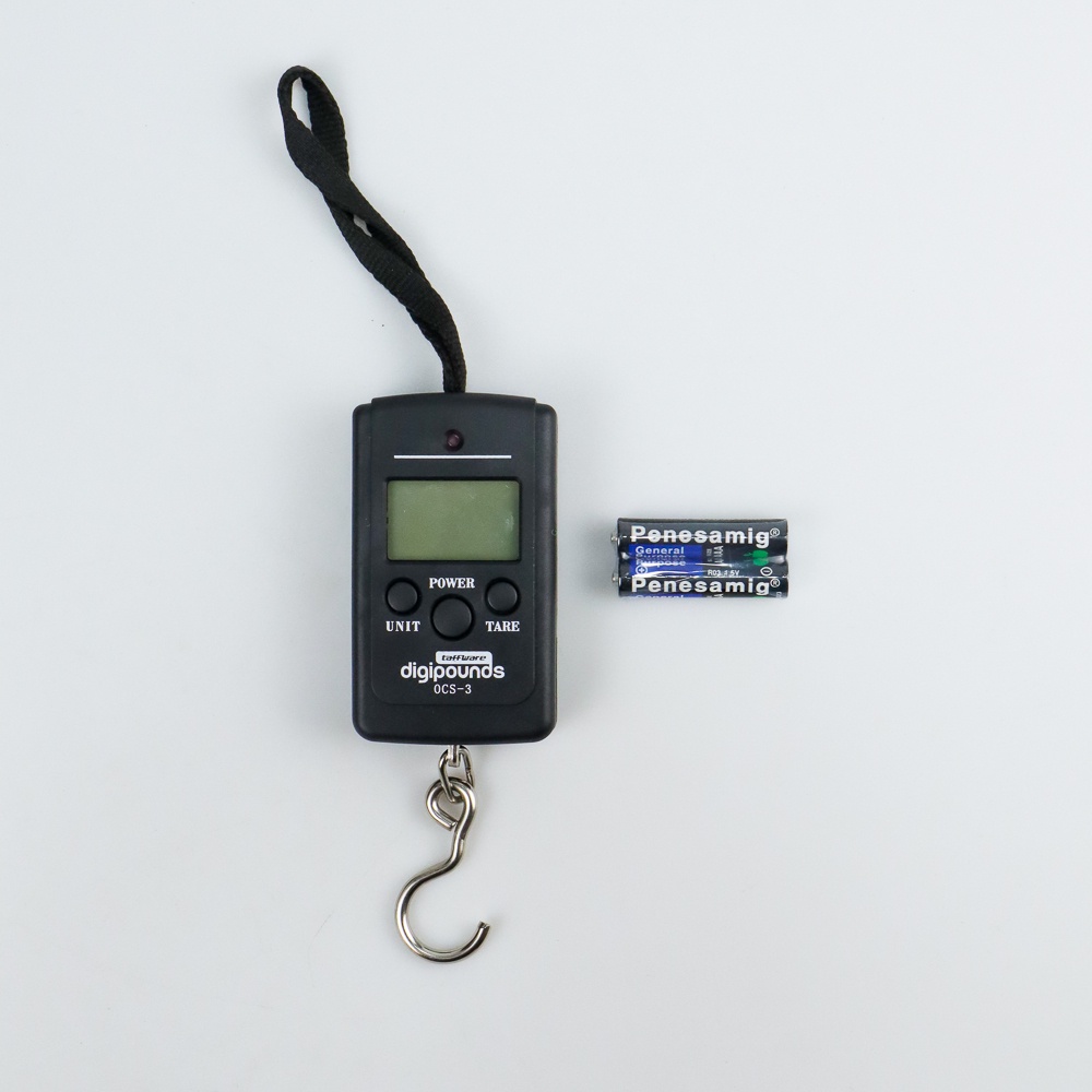 Timbangan Koper Digital 40 kg 10 g | Mudah Digunakan - Black