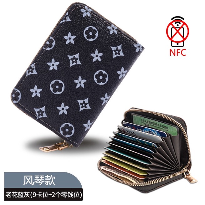 FINOM DITA - Dompet Lipat Motif Resleting Cute Korean Style