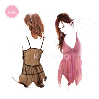 Baju Tidur Lingerie Wanita Model V neck Transparan No 1 Baju Tidur Lingerie Wanita Model V neck Transparan No 1