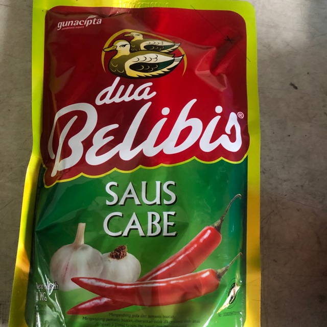 

Belibis Saos Cabe 1kg Pouch