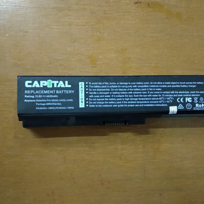Baterai Laptop Toshiba - Laptop Toshiba Satelit L510 L310 PA3634 Original