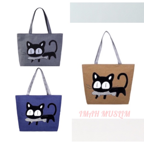 TOTEBAG KODE FELIX - Tas Tote Wanita BISA COD IMAH MUSLIM