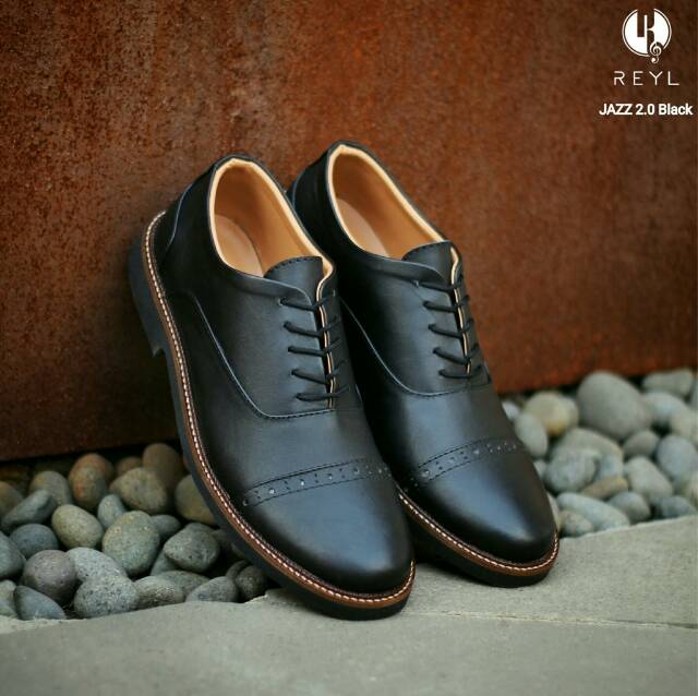 SEPATU PANTOFEL KULIT KEREN KERJA KANTOR LAKI PRIA COWOK DINAS RESMI FORMAL PESTA KICKERS KULIT ASLI