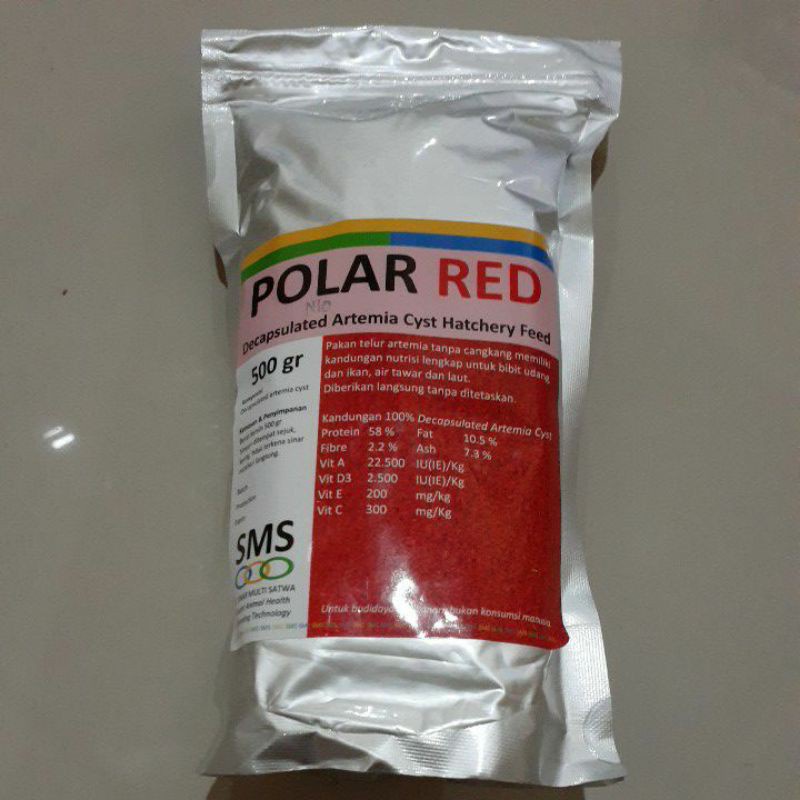 Polar Red Artemia - 500gr / 500g / 500 gram