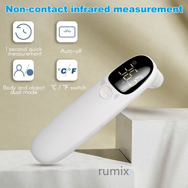 Termometer Infrared Non Contact Digital Suhu Badan Tubuh Rechargeable Thermometer Infrared Merah Tangan Ukur Inframerah Infra merah