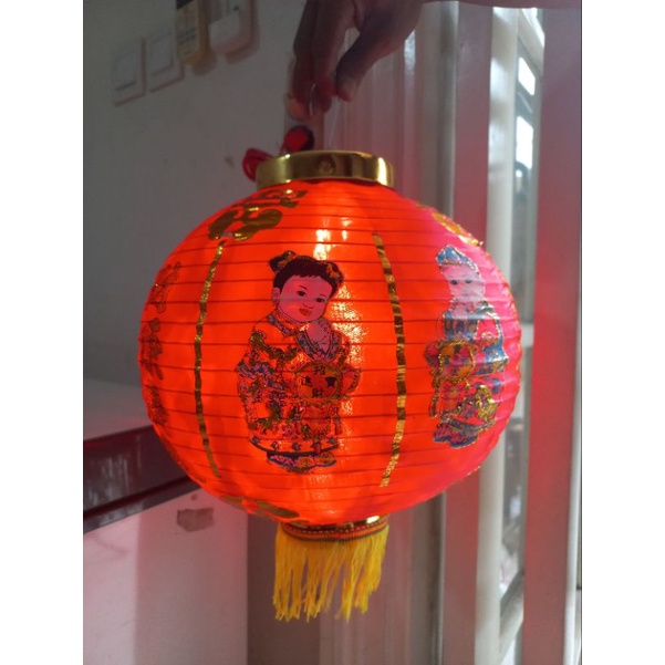 Lampion Parasut / Lampion Lipat Polos / Chinese Lantern