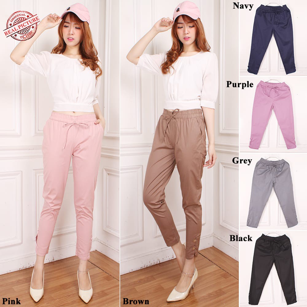 SB Collection Celana Panjang Vinia Longpants Casual Wanita