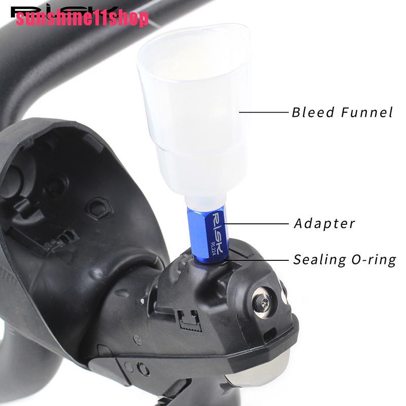 Adaptor Corong Rem Cakram Hidrolik Untuk Perbaikan Sepeda