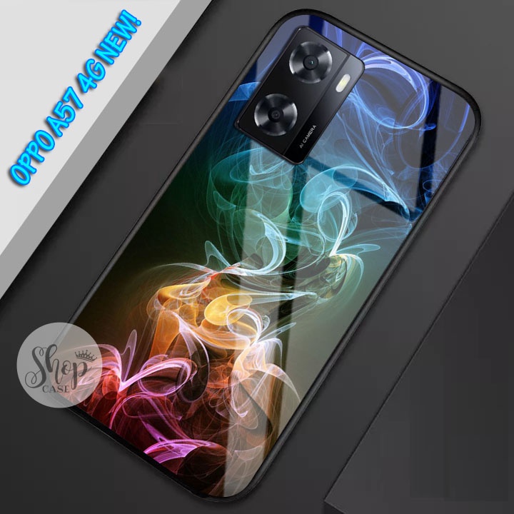 Softcase Glass OPPO A57 2022 NEW  - Case OPPO A57 2022 - case OPPO A57 2022 - kesing OPPO A57 2022 -