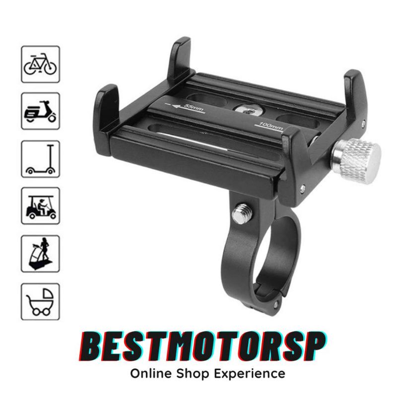 Holder Hp Motor / Pegangan Hp Motor / Breket Dudukan Hp CNC