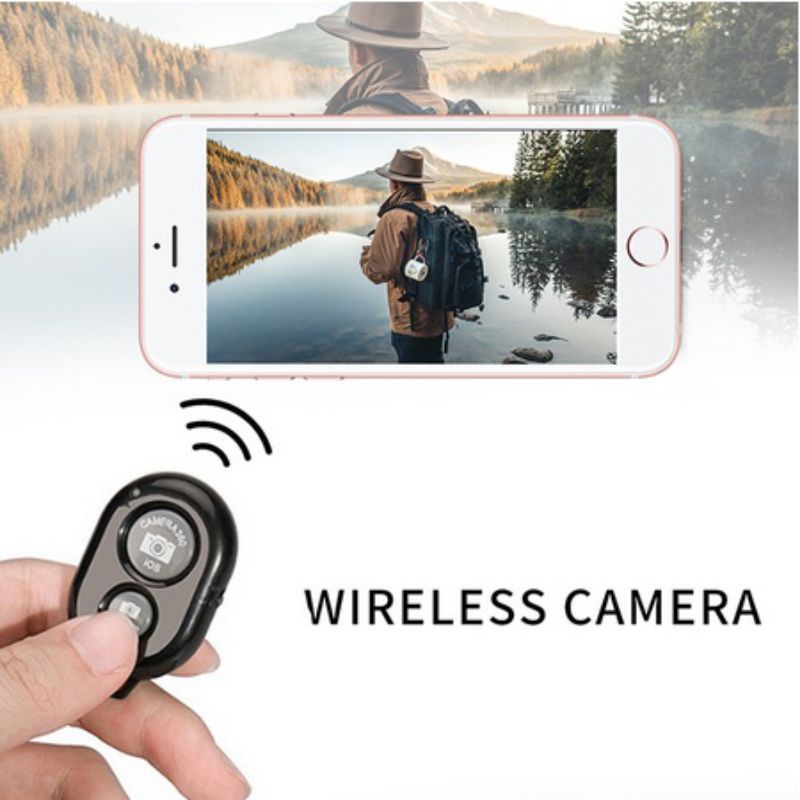 REMOTE BLUETOOTH KAMERA / BLUETOOTH REMOT CONTOL/REMOTE SELFIE SHUTTER FOR ANDOID IOS