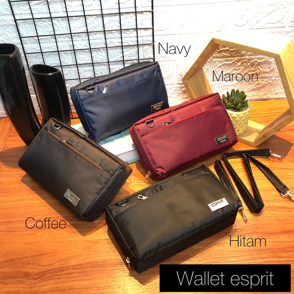 DOMPET ESPRIT WANITA DOMPET TANGAN BISA TAS SELEMPANG
