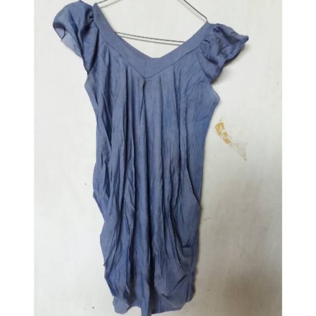 Preloved dress denim