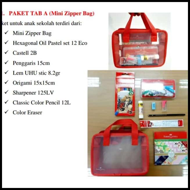 

Caramel | Faber-Castell Paket Tab A ( Mini Zipper Bag )