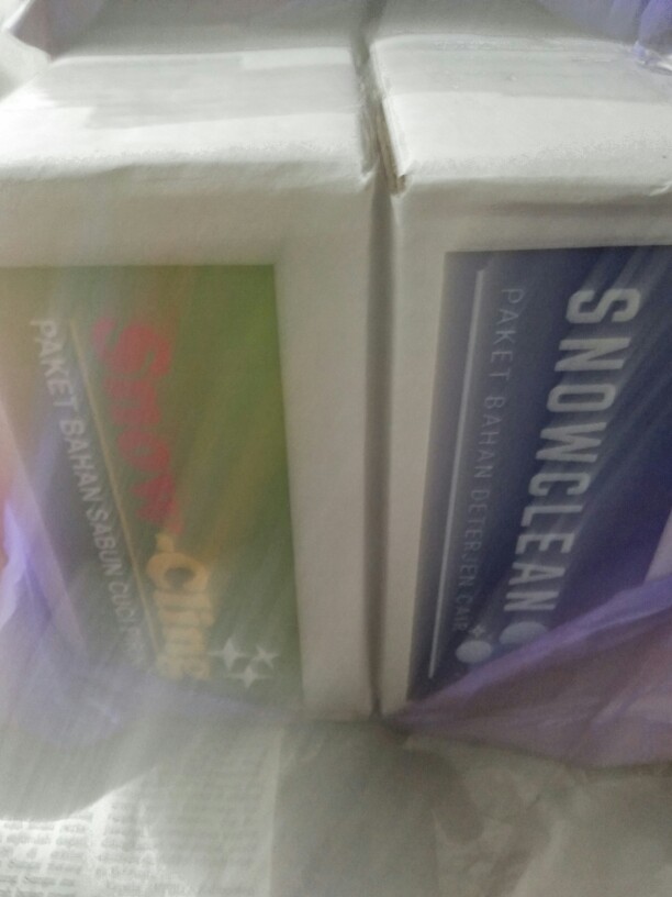 Paket Bahan Bibit Sabun Cuci Piring - Snowcling Formula Baru Extra Busa - Cuci Piring Gelas Perabot