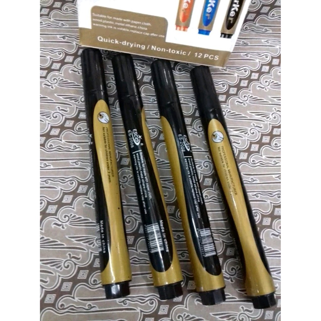 

Langsung Order Spidol Permanent Hitam Obral