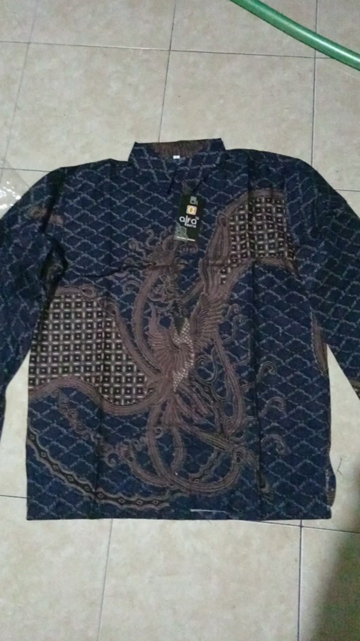 Kemeja Batik Pria Lengan Panjang Ba16 Motif Mataram