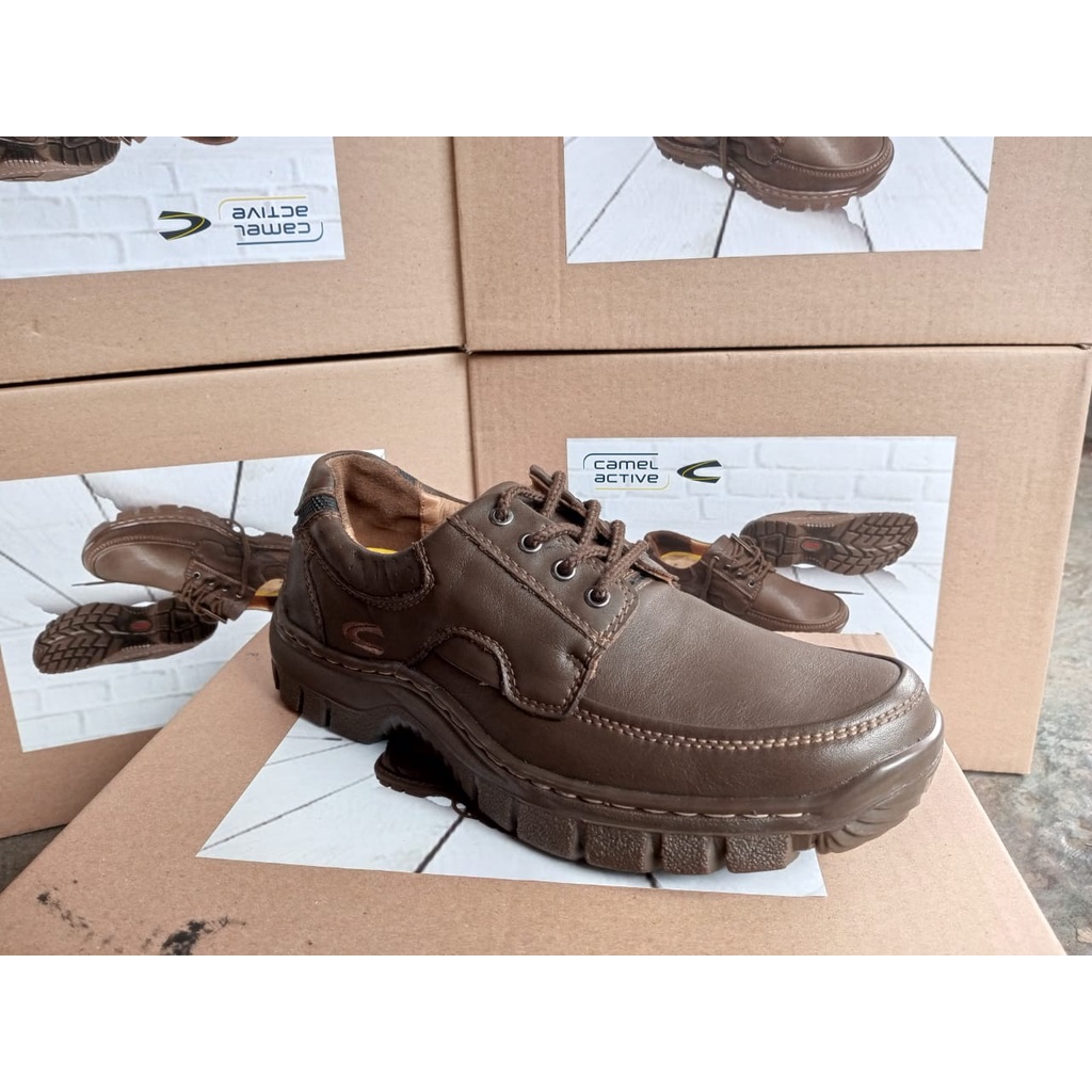 Sepatu Camel Aktive Kulit Original Super Lembut