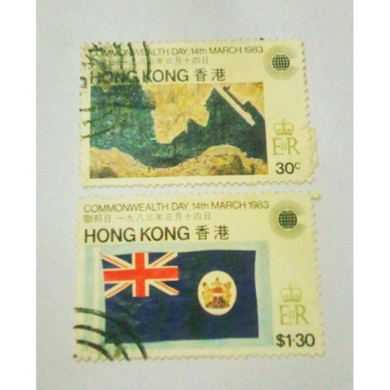 

Perangko HongKong 1983 set Peringatan Hari Persemakmuran