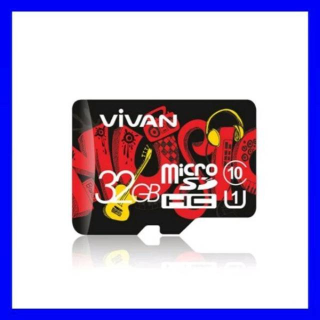 Memory Micro SD 32 / 64 / 128 GB Class 10 80mbps - Micro SD Card Vivan Original