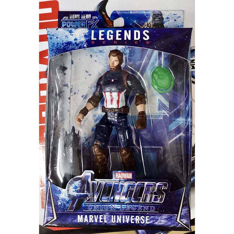 Mainan Action Figure Marvel The Avengers Thanos Black Panther Spiderman Thor Bahan PVC Dengan Lampu LED