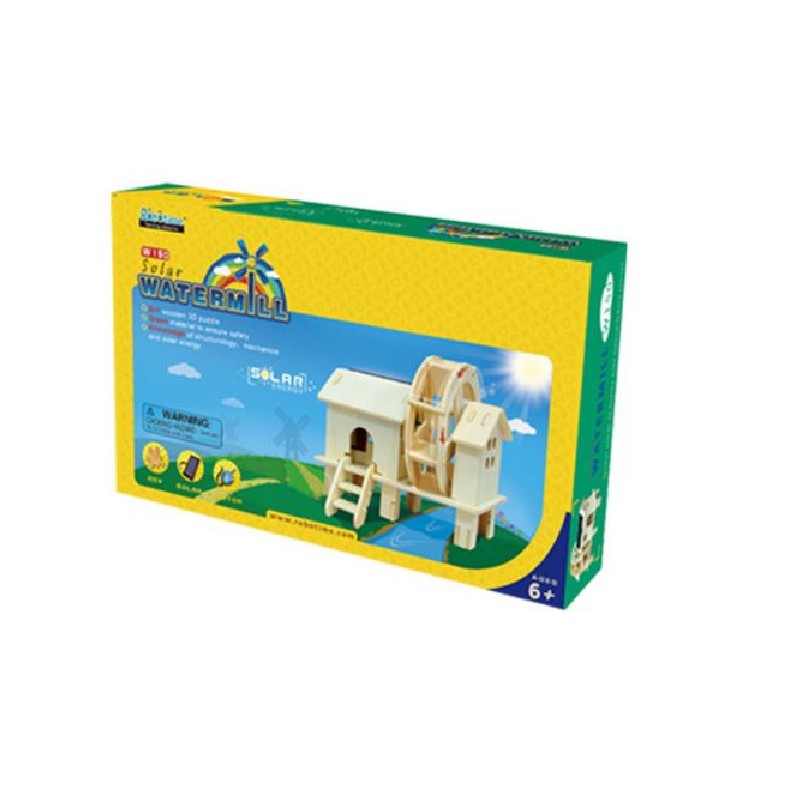 Mainan Edukasi Kincir Lumbung W150 solar power kit toy toys rakitan