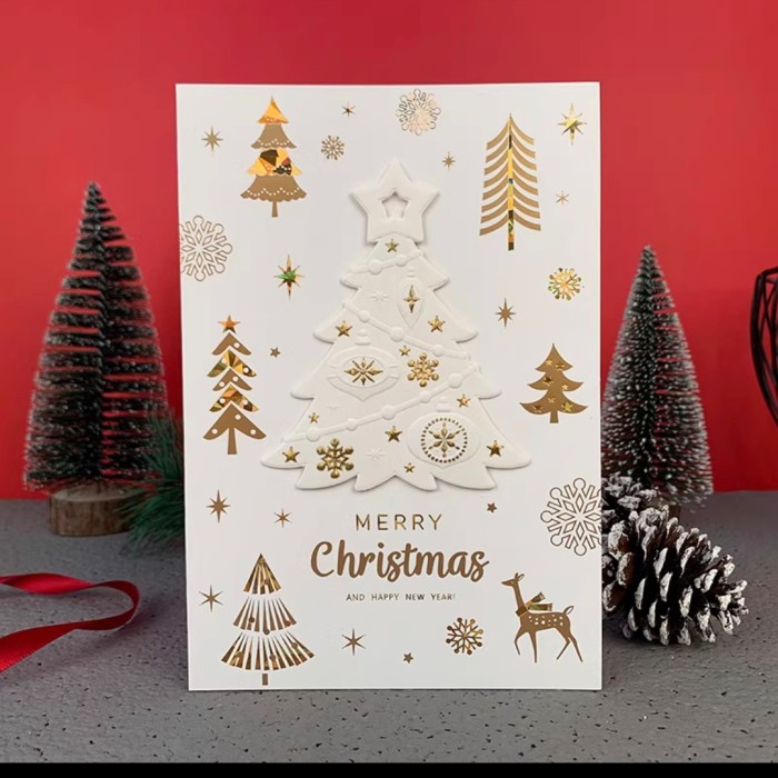 Kartu Natal Murah Kartu Ucapan Merry Christmas Card Kado Parcel Natal GROSIR