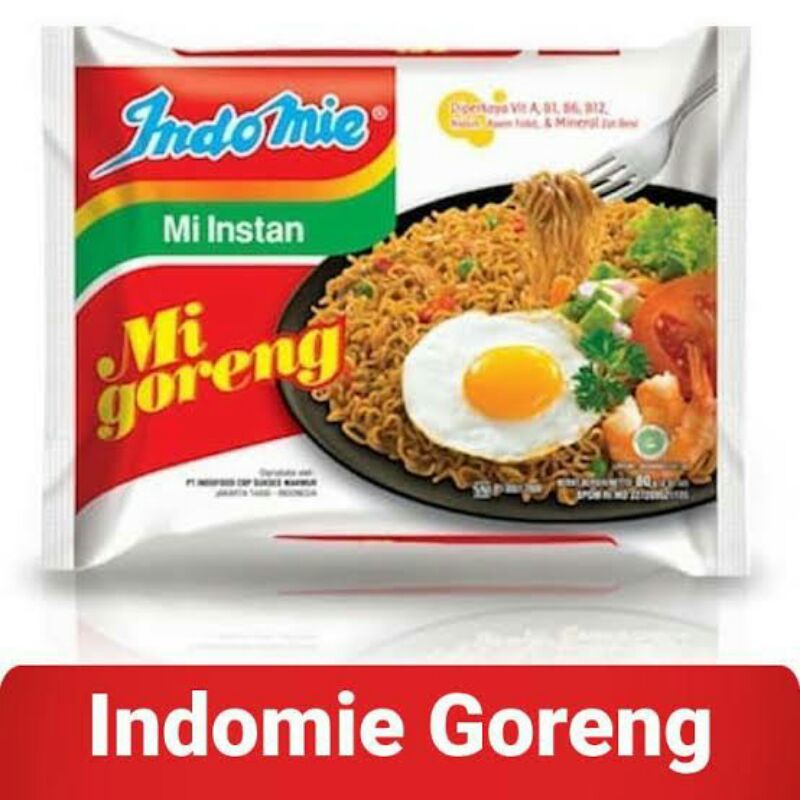 

Indomie Goreng (Mie Instan isi 85 gr)