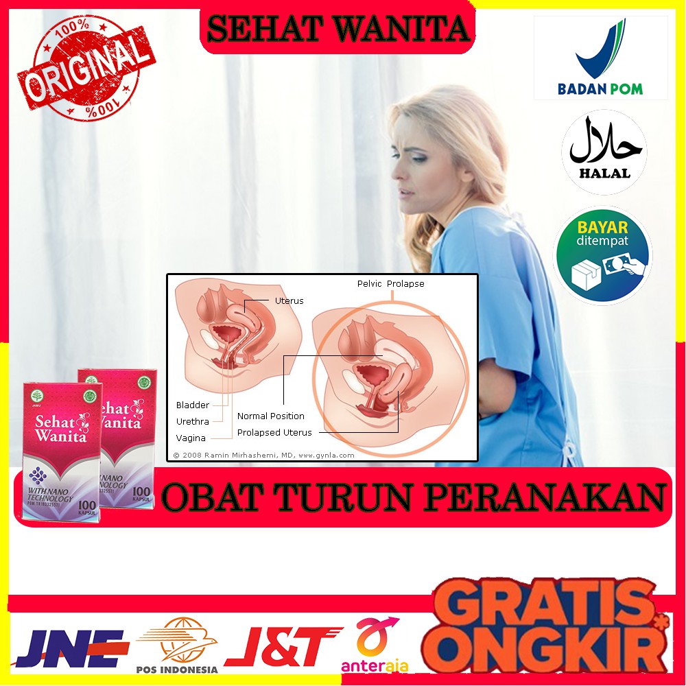 Obat Turun Peranakan - Turun Rahim - Hernia Khusus Wanita - Sehat Wanita di Solo - Halal & MUI - COD
