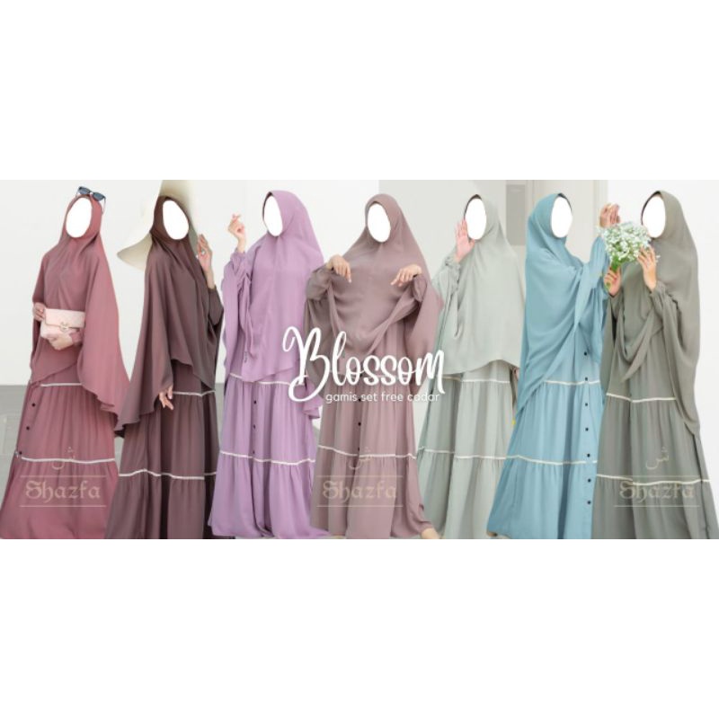 Gamis Blossom Set by Shazfa